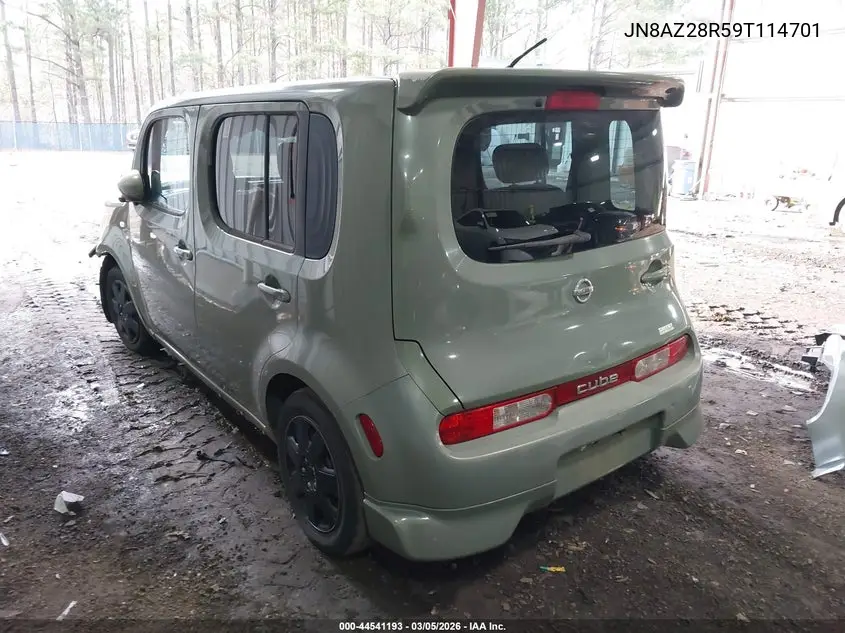 2009 Nissan Cube 1.8S VIN: JN8AZ28R59T114701 Lot: 44541193