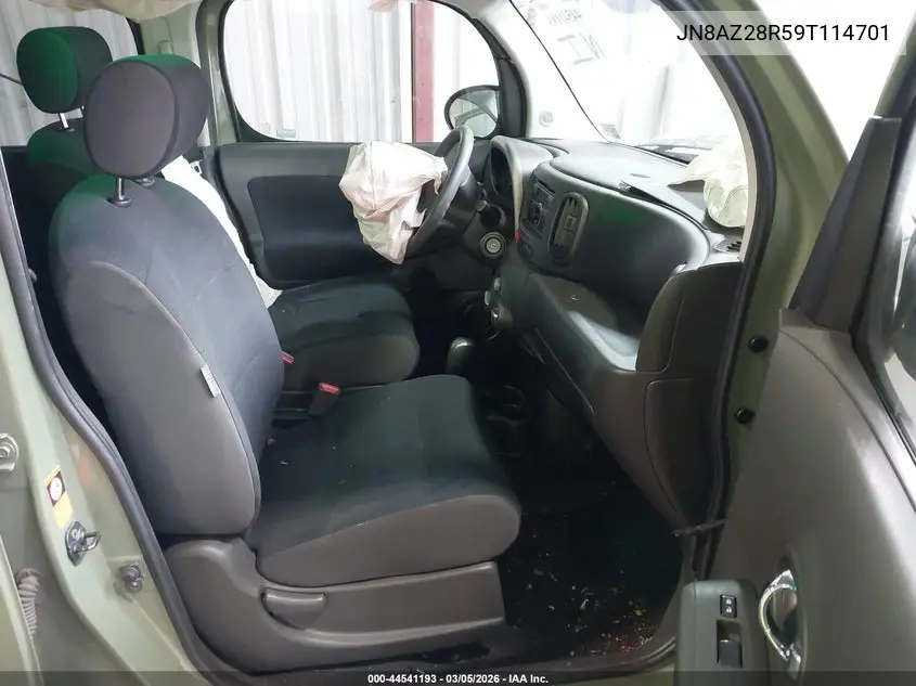 2009 Nissan Cube 1.8S VIN: JN8AZ28R59T114701 Lot: 44541193