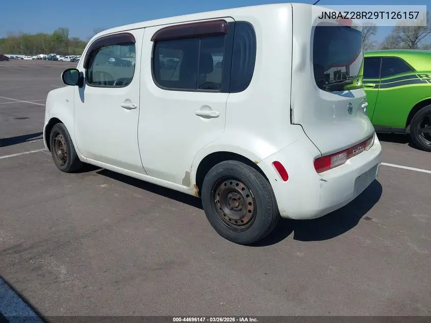 2009 Nissan Cube 1.8S VIN: JN8AZ28R29T126157 Lot: 44696147