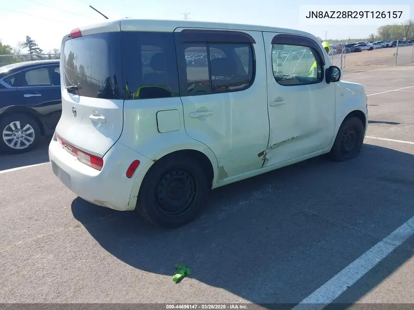 2009 Nissan Cube 1.8S VIN: JN8AZ28R29T126157 Lot: 44696147