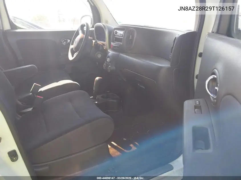 2009 Nissan Cube 1.8S VIN: JN8AZ28R29T126157 Lot: 44696147