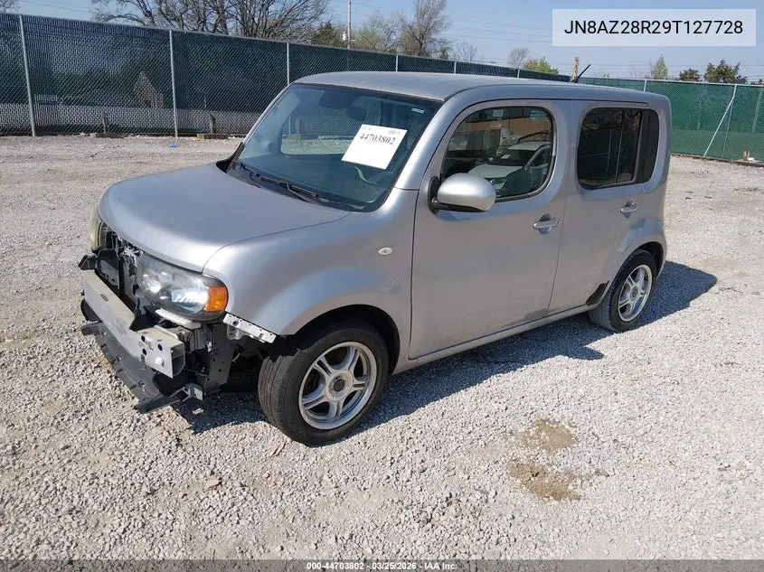2009 Nissan Cube 1.8S VIN: JN8AZ28R29T127728 Lot: 44703802
