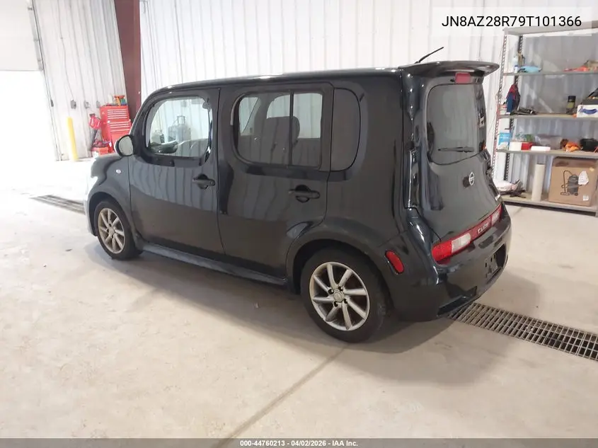 2009 Nissan Cube 1.8 Krom VIN: JN8AZ28R79T101366 Lot: 44760213