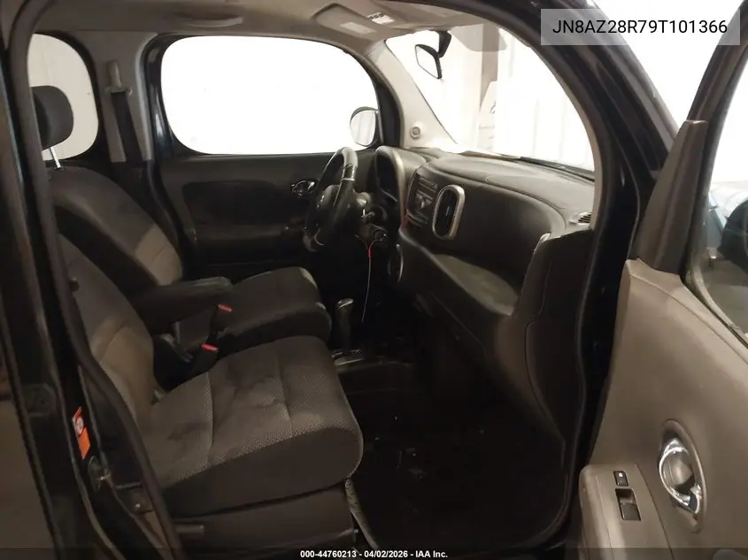 2009 Nissan Cube 1.8 Krom VIN: JN8AZ28R79T101366 Lot: 44760213