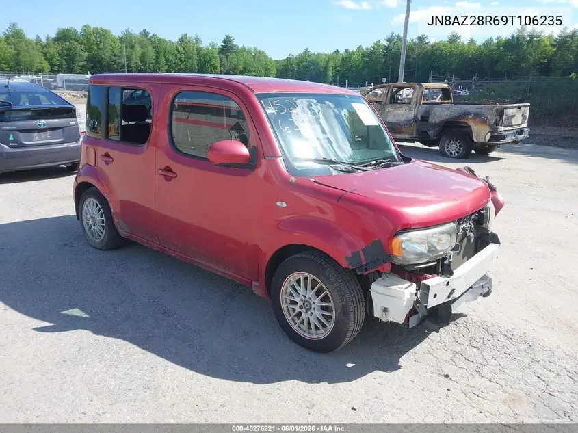 2009 Nissan Cube 1.8 VIN: JN8AZ28R69T106235 Lot: 45276221