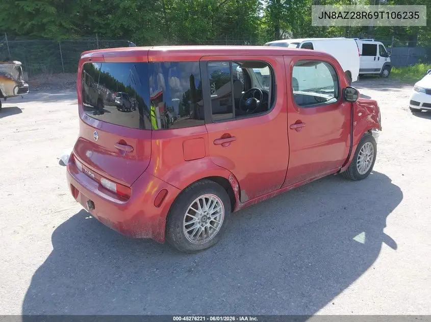 2009 Nissan Cube 1.8 VIN: JN8AZ28R69T106235 Lot: 45276221
