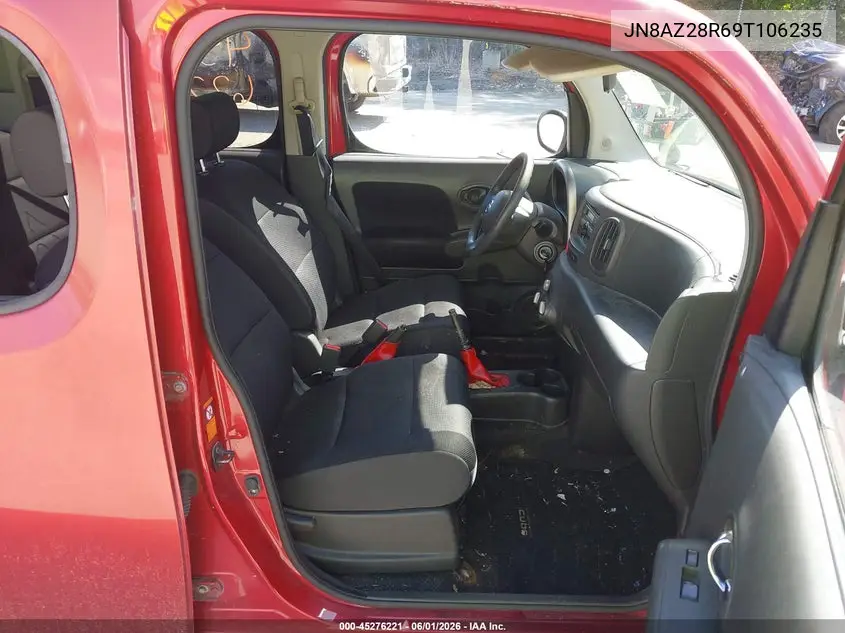 2009 Nissan Cube 1.8 VIN: JN8AZ28R69T106235 Lot: 45276221