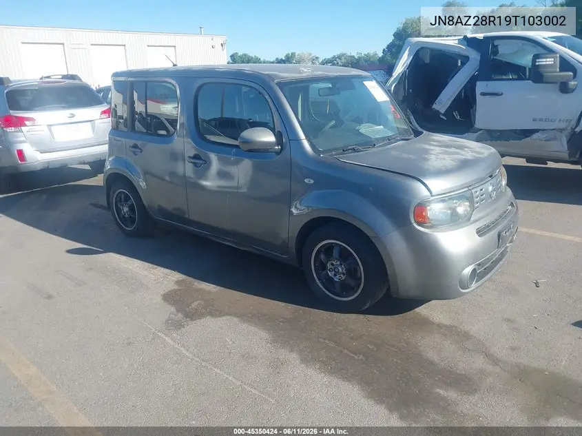 2009 Nissan Cube 1.8S VIN: JN8AZ28R19T103002 Lot: 45350424