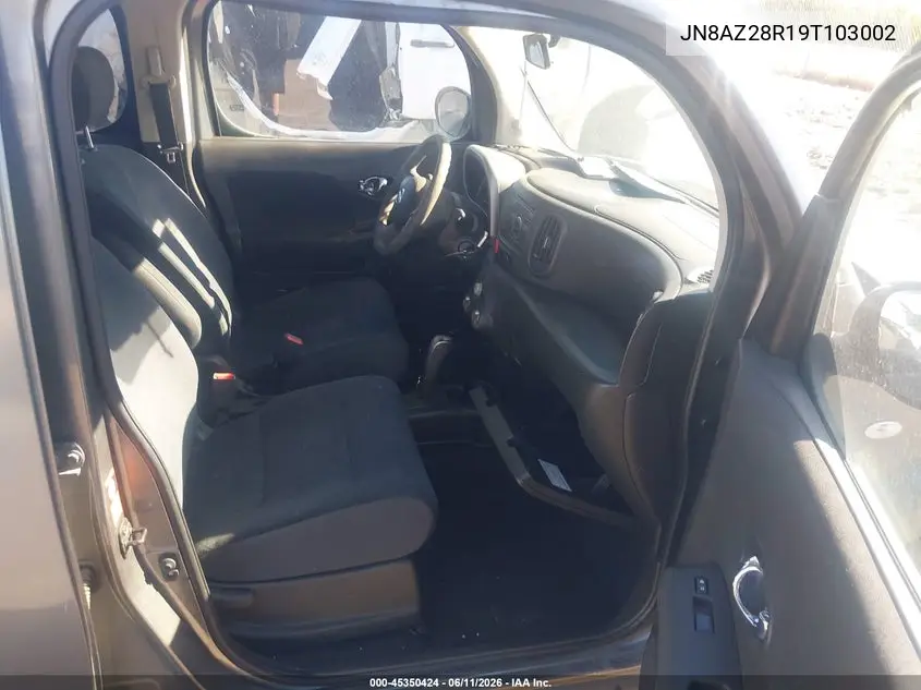 2009 Nissan Cube 1.8S VIN: JN8AZ28R19T103002 Lot: 45350424