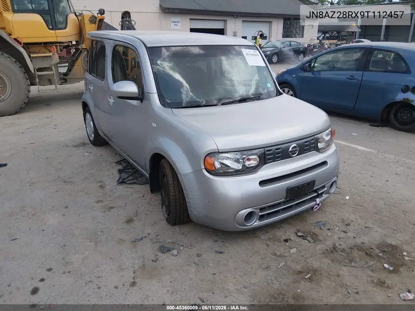 2009 Nissan Cube 1.8S VIN: JN8AZ28RX9T112457 Lot: 45360009