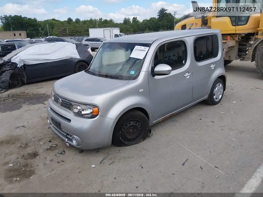 2009 Nissan Cube 1.8S VIN: JN8AZ28RX9T112457 Lot: 45360009