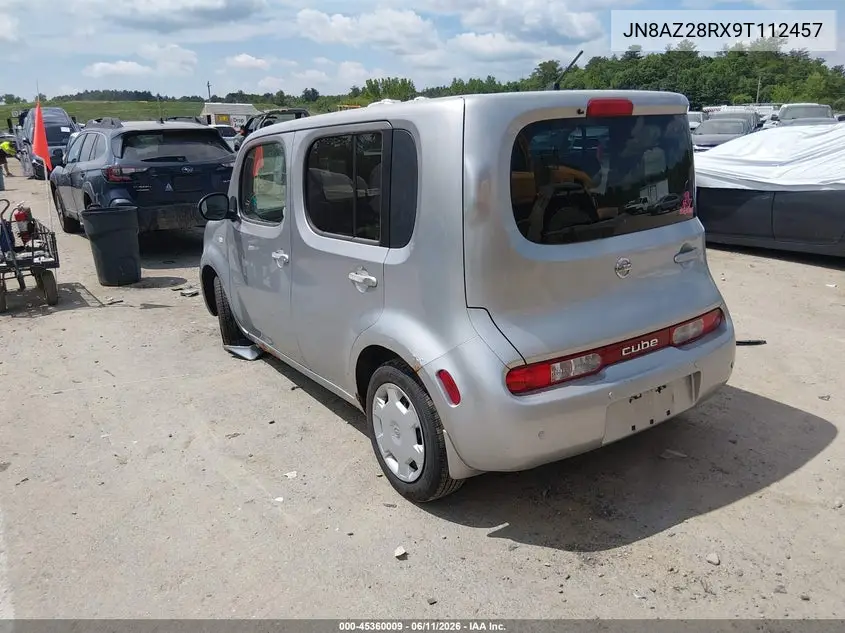2009 Nissan Cube 1.8S VIN: JN8AZ28RX9T112457 Lot: 45360009