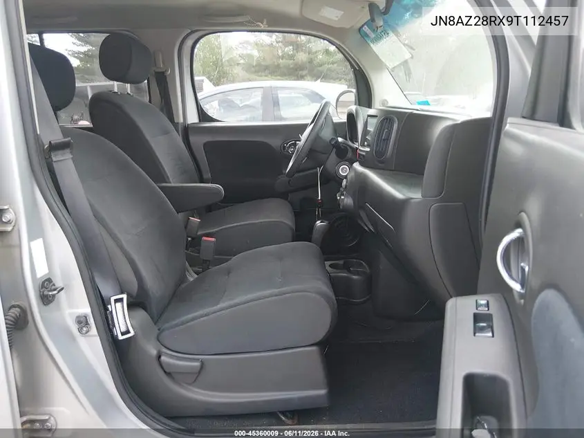 2009 Nissan Cube 1.8S VIN: JN8AZ28RX9T112457 Lot: 45360009
