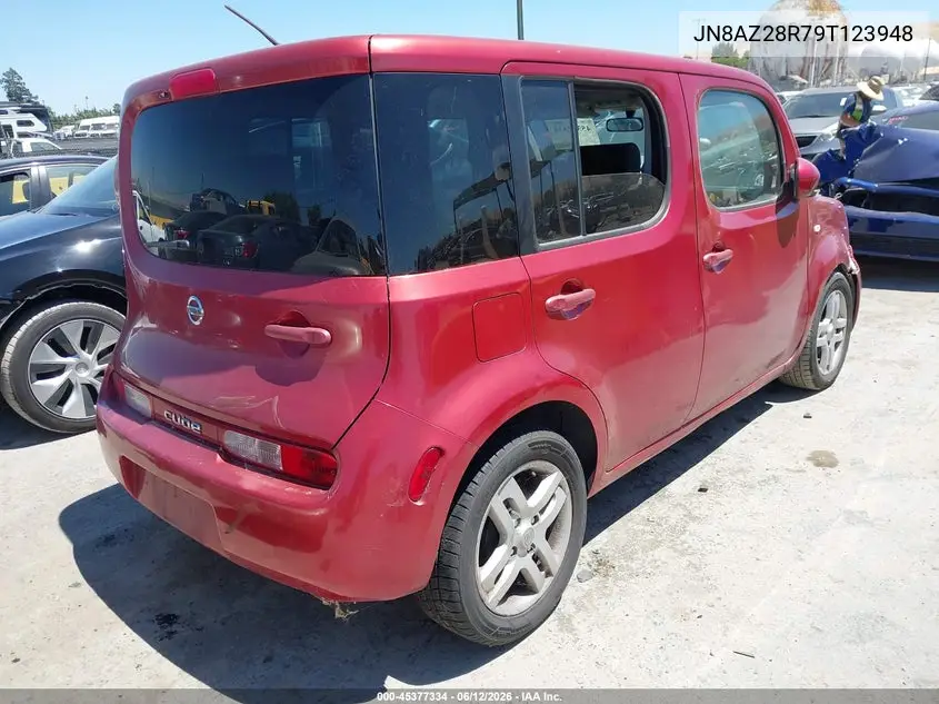 2009 Nissan Cube 1.8Sl VIN: JN8AZ28R79T123948 Lot: 45377334