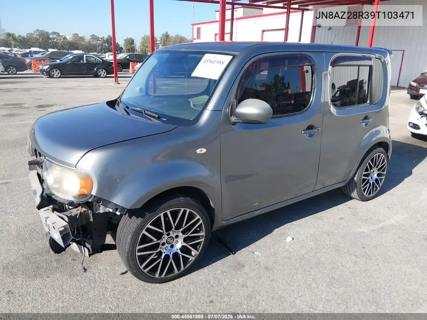 2009 Nissan Cube 1.8Sl VIN: JN8AZ28R39T103471 Lot: 45561988