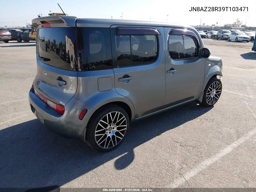 2009 Nissan Cube 1.8Sl VIN: JN8AZ28R39T103471 Lot: 45561988