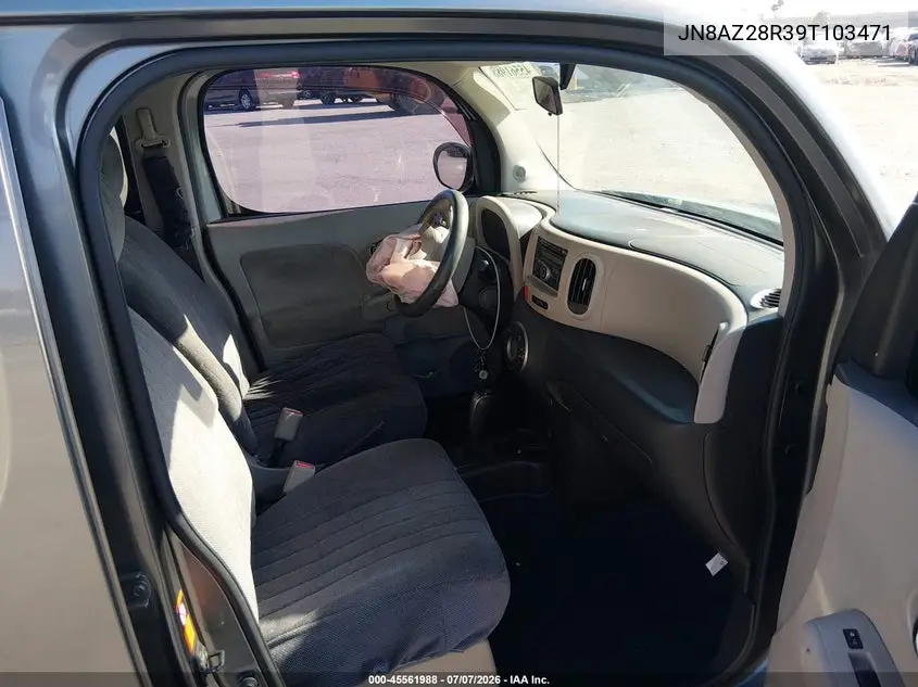 2009 Nissan Cube 1.8Sl VIN: JN8AZ28R39T103471 Lot: 45561988