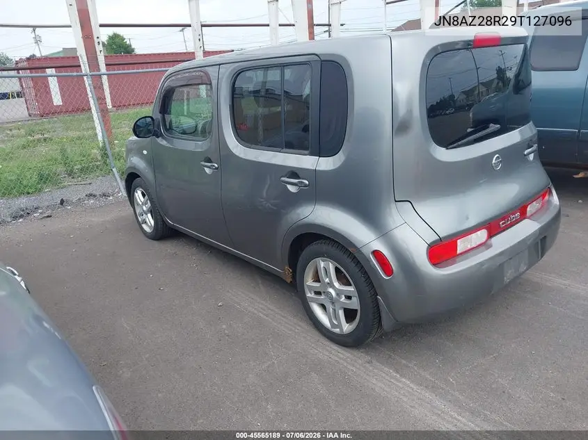 2009 Nissan Cube 1.8Sl VIN: JN8AZ28R29T127096 Lot: 45565189