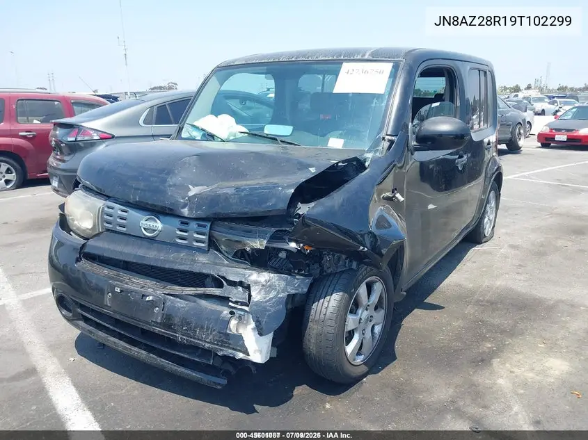 2009 Nissan Cube 1.8S VIN: JN8AZ28R19T102299 Lot: 45601087
