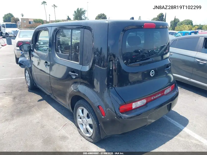 2009 Nissan Cube 1.8S VIN: JN8AZ28R19T102299 Lot: 45601087