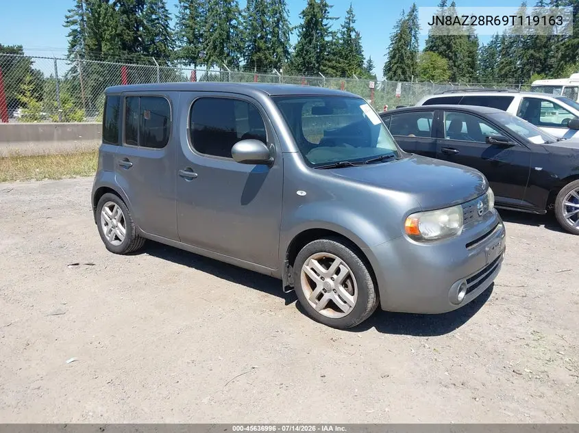 2009 Nissan Cube 1.8Sl VIN: JN8AZ28R69T119163 Lot: 45636996