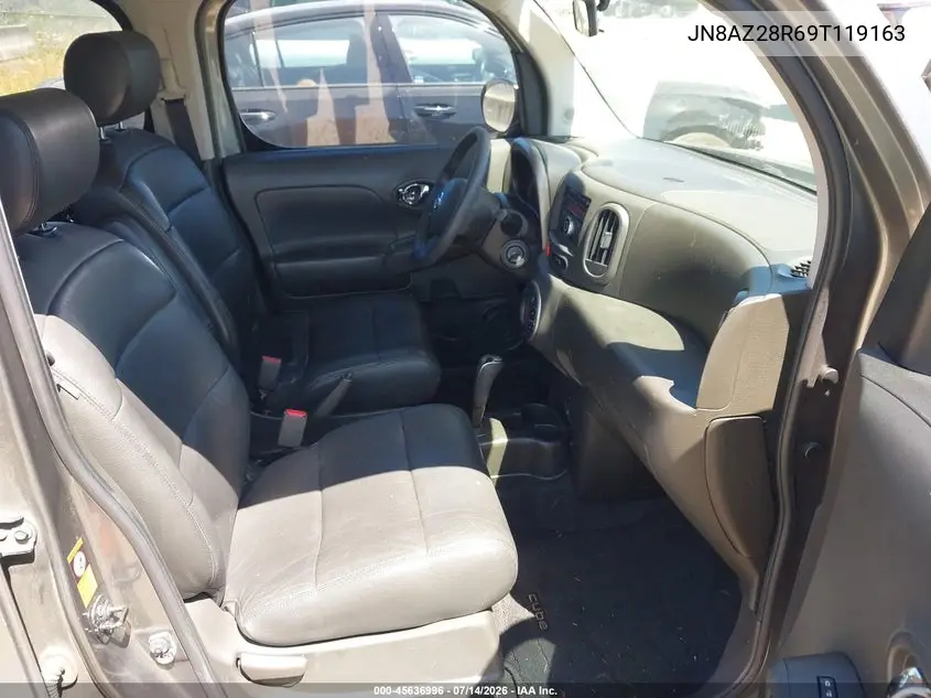 2009 Nissan Cube 1.8Sl VIN: JN8AZ28R69T119163 Lot: 45636996