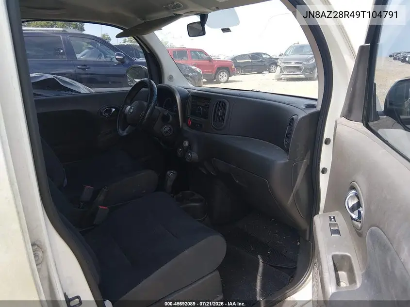 2009 Nissan Cube 1.8S VIN: JN8AZ28R49T104791 Lot: 45692089