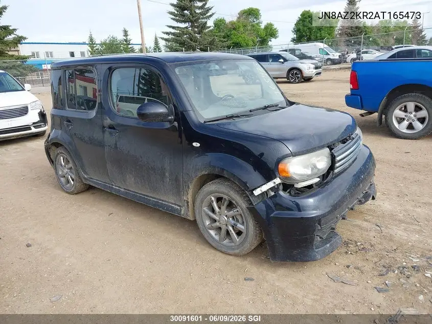 2010 Nissan Cube S/Sl/Krom VIN: JN8AZ2KR2AT165473 Lot: 30091601