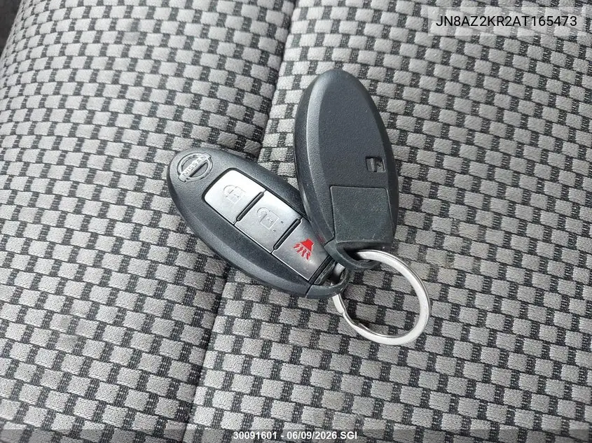 2010 Nissan Cube S/Sl/Krom VIN: JN8AZ2KR2AT165473 Lot: 30091601