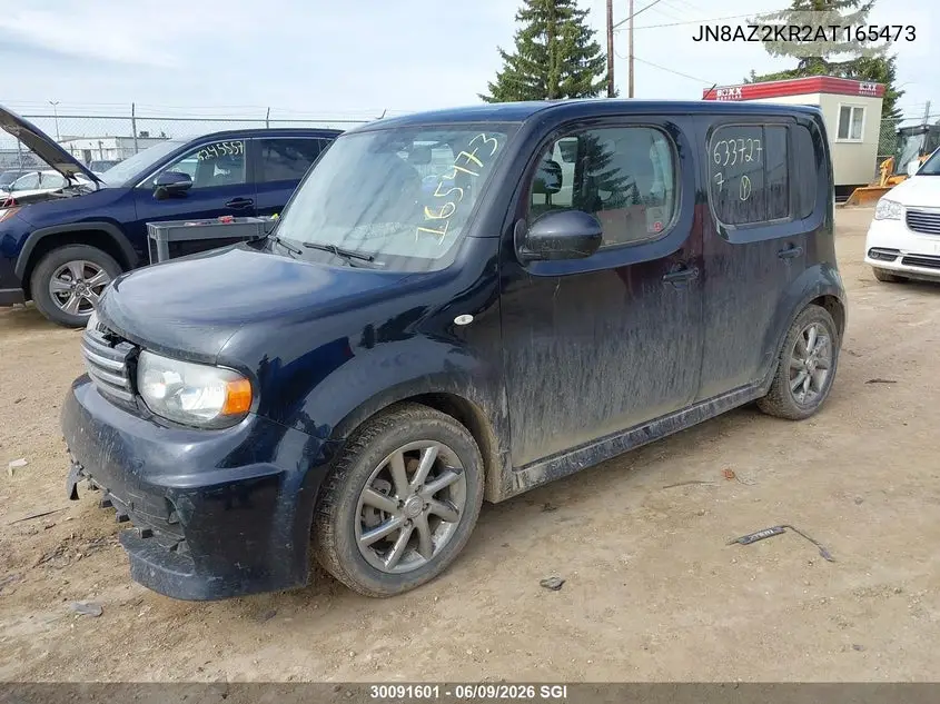 2010 Nissan Cube S/Sl/Krom VIN: JN8AZ2KR2AT165473 Lot: 30091601