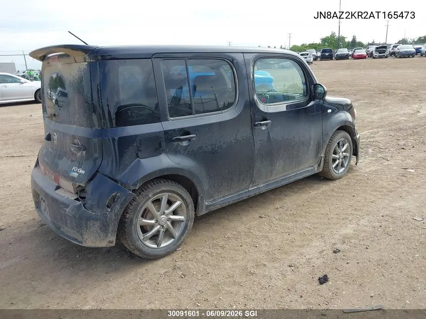 2010 Nissan Cube S/Sl/Krom VIN: JN8AZ2KR2AT165473 Lot: 30091601