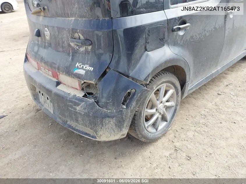 2010 Nissan Cube S/Sl/Krom VIN: JN8AZ2KR2AT165473 Lot: 30091601