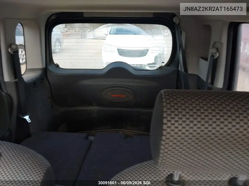 2010 Nissan Cube S/Sl/Krom VIN: JN8AZ2KR2AT165473 Lot: 30091601