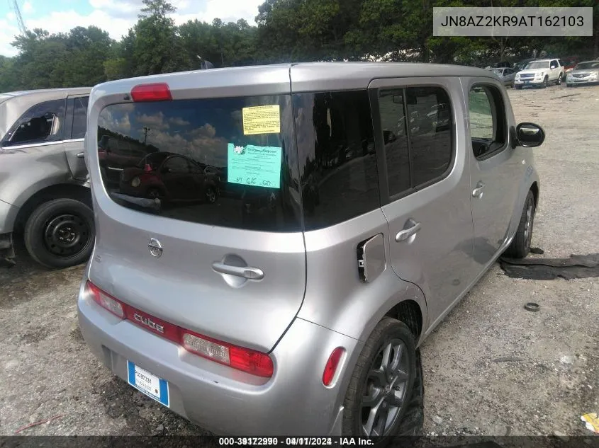 2010 Nissan Cube 1.8Sl VIN: JN8AZ2KR9AT162103 Lot: 39172990