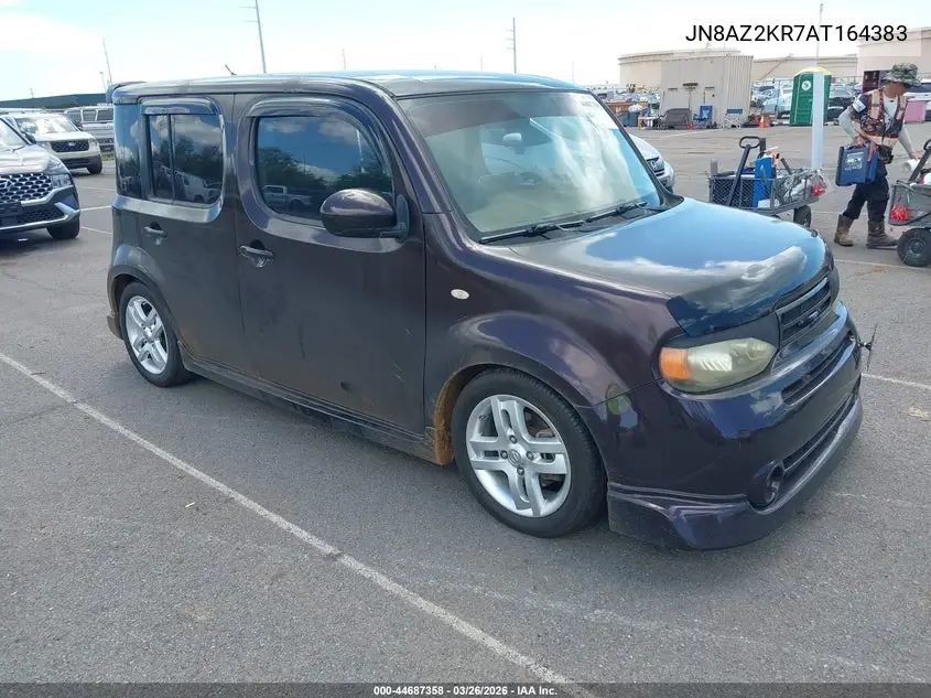 2010 Nissan Cube 1.8S VIN: JN8AZ2KR7AT164383 Lot: 44687358