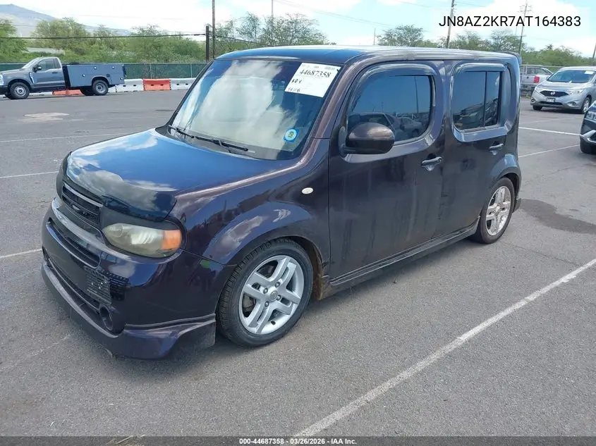 2010 Nissan Cube 1.8S VIN: JN8AZ2KR7AT164383 Lot: 44687358