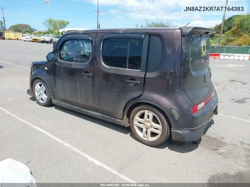 2010 Nissan Cube 1.8S VIN: JN8AZ2KR7AT164383 Lot: 44687358