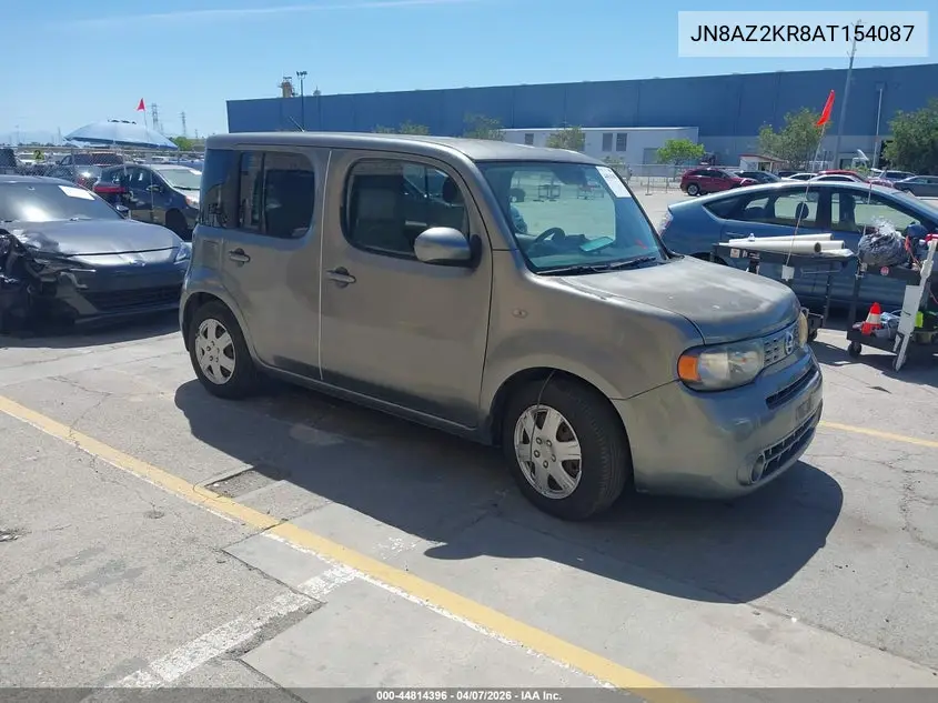 2010 Nissan Cube 1.8S VIN: JN8AZ2KR8AT154087 Lot: 44814396