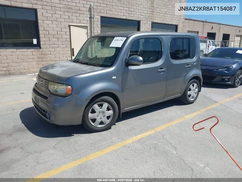 2010 Nissan Cube 1.8S VIN: JN8AZ2KR8AT154087 Lot: 44814396
