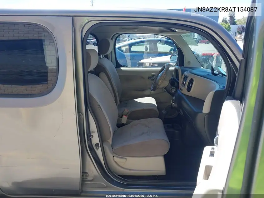 2010 Nissan Cube 1.8S VIN: JN8AZ2KR8AT154087 Lot: 44814396