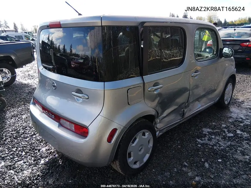 2010 Nissan Cube 1.8S VIN: JN8AZ2KR8AT165624 Lot: 44876173