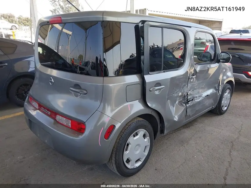 2010 Nissan Cube 1.8S VIN: JN8AZ2KR5AT161949 Lot: 45008226