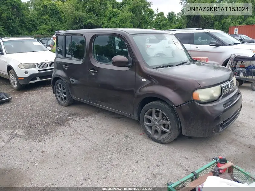 2010 Nissan Cube 1.8Sl VIN: JN8AZ2KR1AT153024 Lot: 45324752