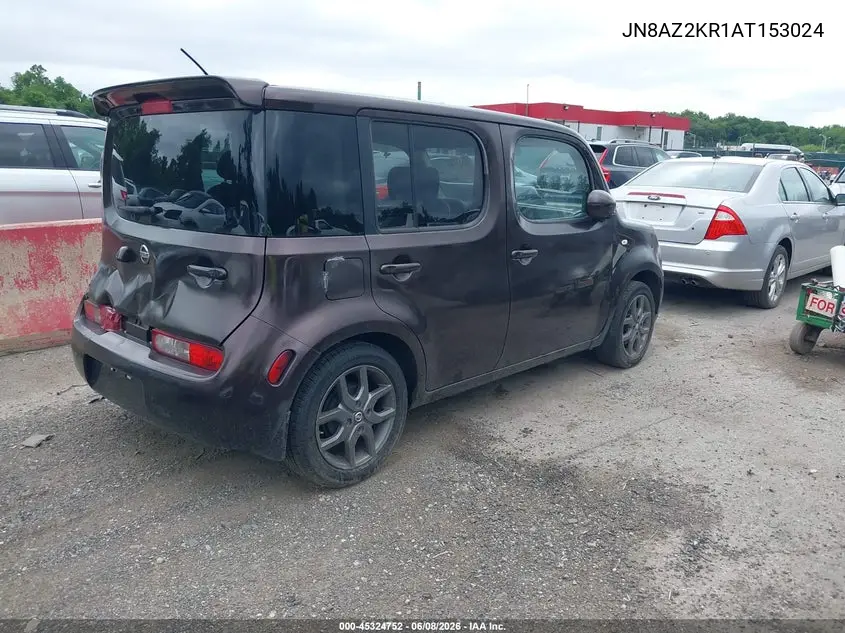 2010 Nissan Cube 1.8Sl VIN: JN8AZ2KR1AT153024 Lot: 45324752