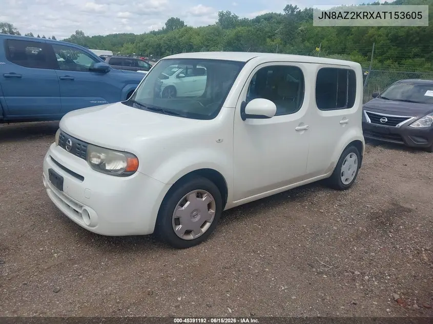 2010 Nissan Cube 1.8S VIN: JN8AZ2KRXAT153605 Lot: 45391192