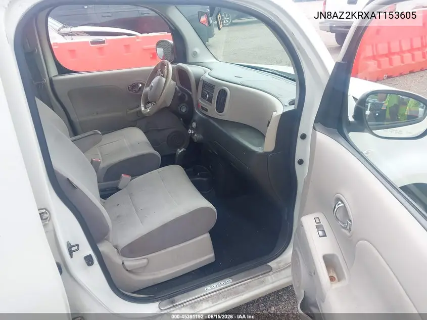 2010 Nissan Cube 1.8S VIN: JN8AZ2KRXAT153605 Lot: 45391192