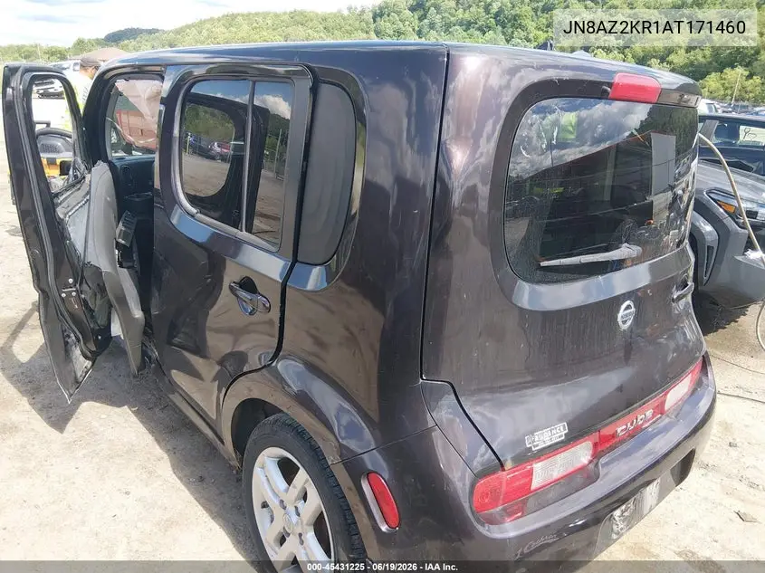2010 Nissan Cube 1.8Sl VIN: JN8AZ2KR1AT171460 Lot: 45431225