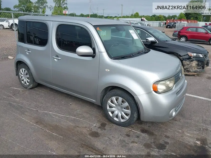 2010 Nissan Cube 1.8S VIN: JN8AZ2KR2AT164906 Lot: 45472100