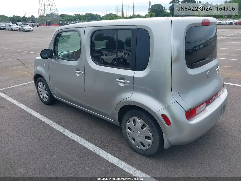 2010 Nissan Cube 1.8S VIN: JN8AZ2KR2AT164906 Lot: 45472100