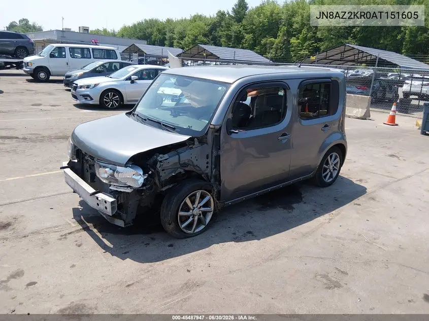 2010 Nissan Cube 1.8 Krom VIN: JN8AZ2KR0AT151605 Lot: 45487947